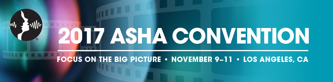 2017 ASHA Convention